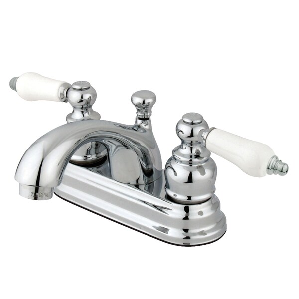 4" Centerset Bathroom Faucet, Chrome